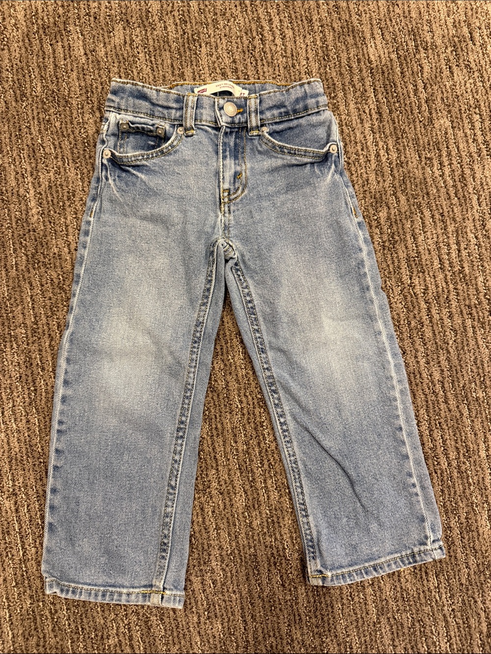 Levi's Light Blue Kids Denim Jeans - Straight Leg